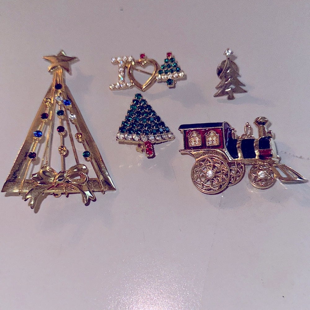 Christmas Brooches